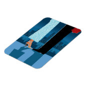 Romantisches Paar in der Stadt Magnet (Linke Seite)