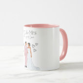 Romantisches Paar in luxuriösem Ambiente Tasse (VorderseiteRechts)