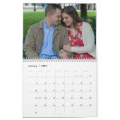 Romantisches Paar Nah zusammensitzen Kalender (Jan 2027)
