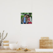 Romantisches Paar Nah zusammensitzen Poster (Küche)
