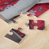 Romantisches Paar Nah zusammensitzen Puzzle (Seite)