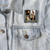 Romantisches Paar True Love 4 Foto & Zitat Button (Beispiel)