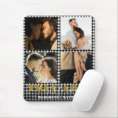 Romantisches Paar True Love 4 Foto & Zitat Mousepad (Mit Mouse)