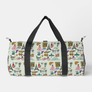 Romantisches Paris Duffle Bag