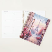Romantisches Paris Frankreich – Eiffelturm Floral Planer (Anzeige)