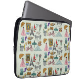 Romantisches Paris Laptopschutzhülle (Vorne Rechts)