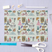 Romantisches Paris Seidenpapier (Handwerk)