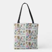 Romantisches Paris Tasche (Rückseite)
