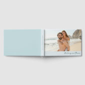 Romantisches Pastell-Strandfoto Gästebuch (Voll)