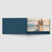 Romantisches Pastell-Strandfoto Gästebuch (Voll)