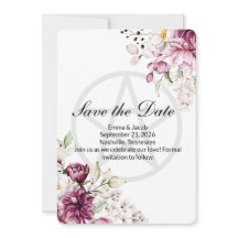 Romantisches Pentagramm Blütenblättrig