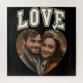 Romantisches Personalisiertes Foto Valentine Puzzle (Vertikal)