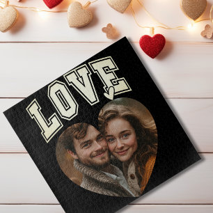 Romantisches Personalisiertes Foto Valentine Puzzle