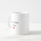 Romantisches Personalisiertes Paar Kaffeetasse (Vorderseite Links)