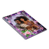 Romantisches Personalisiertes SpiralNotebook Notizblock (Rechte Seite)