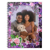 Romantisches Personalisiertes SpiralNotebook Notizblock (Vorderseite)