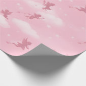 Romantisches Pfeil- und Wolkenmuster Geschenkpapier (Ecke)
