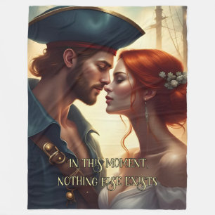 Romantisches Piratenpaar - In diesem Moment nichts Fleecedecke