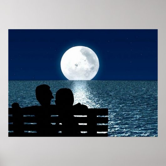 Romantisches Poster (Vorne)