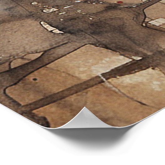 Romantisches Poster kaufen (Ecke)