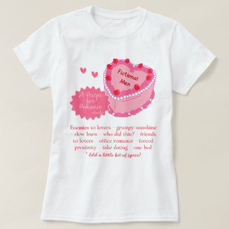 Romantisches Rezept für romantische Buchten Feinsc T-Shirt