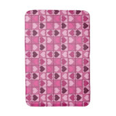 Romantisches Rosa hört auf und ab Badematte (Vorderseite Vertikal)