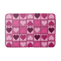 Romantisches Rosa hört auf und ab