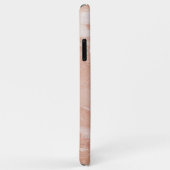 Romantisches rosa Marmormuster Case-Mate iPhone Hülle (Hinten/Rechts)