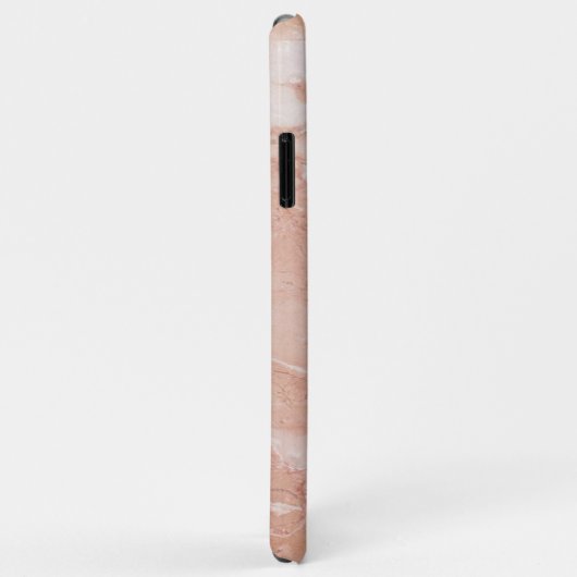 Romantisches rosa Marmormuster Case-Mate iPhone Hülle (Hinten/Rechts)