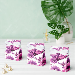 Romantisches Rosafarbenes Floral Geschenkschachtel