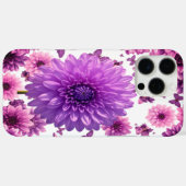 Romantisches Rosafarbenes Florales Case-Mate iPhone Hülle (Rückseite (Horizontal))