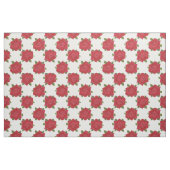 Romantisches Rosen-Muster auf weißem Stoff (Fat Quarter (45,7 x 55,9 cm))