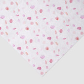 Romantisches Rosenblättriges Brautparty Seidenpapier (Ausschnitt)