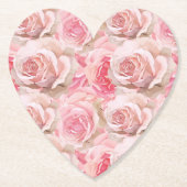 Romantisches Rosengebirge Brautparty Untersetzer (Vorderseite)