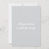 Romantisches Rosenherz mit all meiner Liebe Karte (Rückseite)