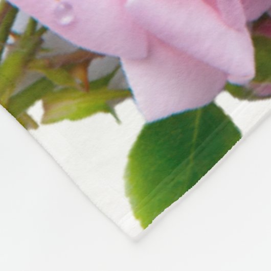 Romantisches Roses Fleece Blanket (Ecke)