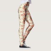 Romantisches Sakura-Kimono-Paar-Muster (2) Leggings (Rechts)