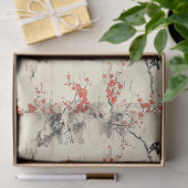 Romantisches Sakura-Kimono-Paar-Muster (2) Seidenpapier (Geschenk)