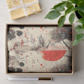Romantisches Sakura-Kimono-Paar-Muster (3) Seidenpapier (Geschenk)