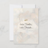Romantisches Save the Date - Pastel (Rückseite)
