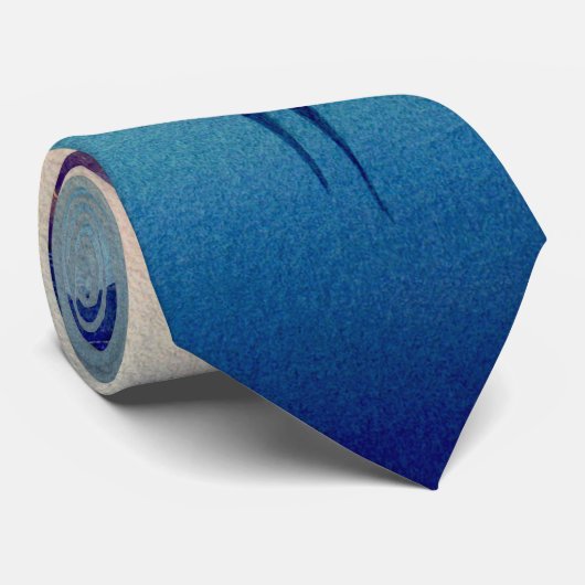 ROMANTISCHES SCHLOSS u. SCHWAN durch SHARON SHARPE Krawatte (Gerollt)