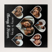 Romantisches Sechs-Fotovorlage Jigsaw-Puzzle Puzzle (Horizontal)