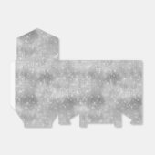 Romantisches Silver Sparkle-Brautparty Geschenkschachtel (Ungefaltet)