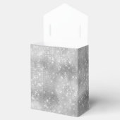 Romantisches Silver Sparkle-Brautparty Geschenkschachtel (Geöffnet)