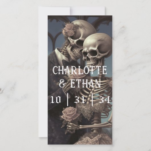Romantisches Skelettverheiratungsprogramm (Vorderseite)