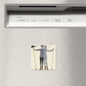 Romantisches Skivergnügen Magnet (In Situ (Geschirrspüler))