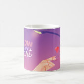 Romantisches Sonnenuntergang-Notebook: Herzliche S Kaffeetasse (Mittel)