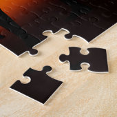 Romantisches Sonnenuntergang-Puzzle Puzzle (Seite)