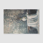 Romantisches Stillleben - Blumenzettel Seidenpapier (Vorderseite)