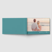 Romantisches Strandfoto in Pastell Gästebuch (Voll)